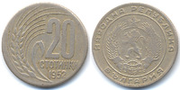 Bulgarien - Bulgaria 20 Stotinki Volksrepublik 1946-1991
