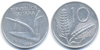 Italien - Italy 10 Lire Republik seit 1946