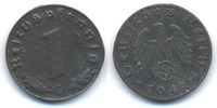 Drittes Reich 1 Reichspfennig Zink – Schrötling 1,36 Gramm