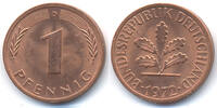 BRD 1 Pfennig Stahl/kupferplattiert -