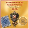 Österreich - Austria KMS 2. Republik - Kursmünzensatz 2000