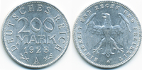 Weimarer Republik 200 Mark Aluminium - Lichtenrader