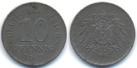 Ersatzmünze 1.WK 10 Pfennig Eisen