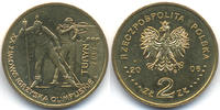 Polen - Poland 2 Zloty Republik seit 1990 – Biathlon Turin 2006