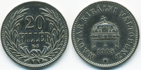 Ungarn - Hungary 20 Filler Franz Josef I. 1848-1916