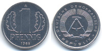 DDR 1 Pfennig Aluminium