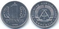 DDR 1 Pfennig Aluminium