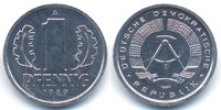 DDR 1 Pfennig Aluminium