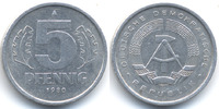 DDR 5 Pfennig Aluminium