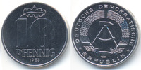 DDR 10 Pfennig Aluminium