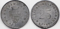 Bayern 25 Pfennig Dingolfing - Zink vernickelt 1917 (Funck 97.4) -