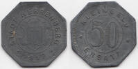 Württemberg 50 Pfennig Herrenberg - Zink 1917 (Funck 209.1) -