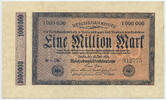 Deutsches Reich Inflation 1919-1924 1 Million Mark Rosenberg Nr. 93 -
