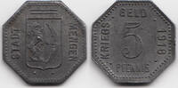 Württemberg 5 Pfennig Mengen – Eisen 1918 (Funck 329.1) dicker Schrötling -