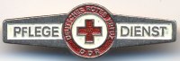 DDR Pflegedienst-Ehrenspange in Silber für 250 Stunden -
