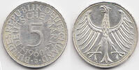 5,-DM 1960 J BRD Silber vorzüglich/prägefrisch