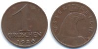 Österreich - Austria 1 Groschen 1. Republik 1918-1938