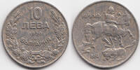 Bulgarien - Bulgaria 10 Leva Boris III. 1918-1943 -