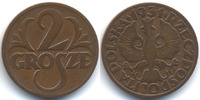 Polen - Poland 2 Grosze Zweite Republik 1918-1939
