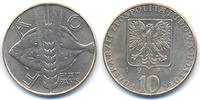 Polen - Poland 10 Zloty Volksrepublik 1949-1990 - FAO