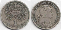 Portugal - Portugal 1 Escudo Republik seit 1910 -