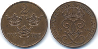 Schweden - Sweden 2 Oere Gustav V. 1907-1950 -