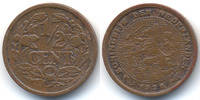 Niederlande - Netherlands 1/2 Cent Wilhelmina I. 1890-1948 -