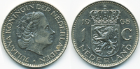 Niederlande - Netherlands 1 Gulden Juliana 1948-1980 – Mzz. Fisch -