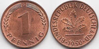 BRD 1 Pfennig Stahl/kupferplattiert -