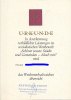 DDR Urkunde Nationale Front "Schöner unsere Städte – Mach mit" -