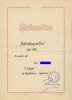 DDR Urkunde Betriebssportfest 3. Sieger 1956 -