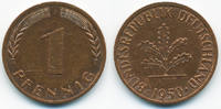 BRD 1 Pfennig Stahl/kupferplattiert -