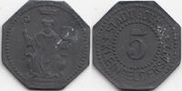 Sachsen/Coburg/Gotha 5 Pfennig Gotha, Stadt - Zink ohne Jahr (Funck 166.1) -