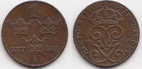 Schweden - Sweden 1 Oere Gustav V. 1907-1950 -