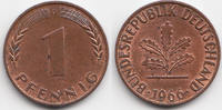 BRD 1 Pfennig Stahl/kupferplattiert -