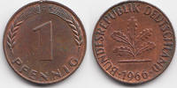 BRD 1 Pfennig Stahl/kupferplattiert -