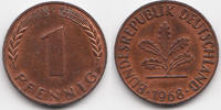 BRD 1 Pfennig Stahl/kupferplattiert -