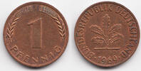 BRD 1 Pfennig Stahl/kupferplattiert -