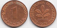 BRD 1 Pfennig Stahl/kupferplattiert -