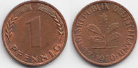 BRD 1 Pfennig Stahl/kupferplattiert -