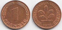 BRD 1 Pfennig Stahl/kupferplattiert -