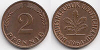 BRD 2 Pfennig Kupfer -