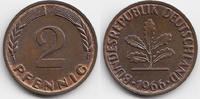 BRD 2 Pfennig Kupfer -