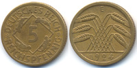 Weimarer Republik 5 Reichspfennig Kupfer/Aluminium