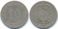 Kaiserreich 10 Pfennig kleiner Adler - Kupfer/Nickel