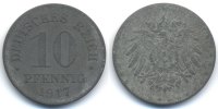 Ersatzmünze 1.WK 10 Pfennig Zink
