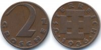 Österreich - Austria 2 Groschen 1. Republik 1918-1938