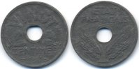 Frankreich - France 20 Centimes Etat Francais 1940-1944 – Gewichts- und Größenabweichung