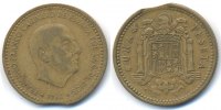 Spanien - Spain 1 Peseta Francisco Franco 1939-1975 – Zainende