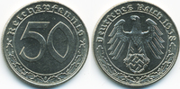 Drittes Reich 50 Reichspfennig Nickel